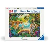 Ravensburger - Tiger Family In The Oasis - 500p (12001384)