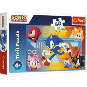 Sonic The Hedgehog 60 Bit Sonic The Hedgehog - Multi/patterned - ONE SIZE