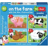 Ravensburger My First Puzzles On the Farm Palapelit 4-in-1