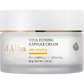 D'alba Vita Toning Capsule Cream syväkosteuttava voide ihon kirkastamiseen 55 g