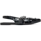 ONLY SHOES Onlaura-5 Pu Slingback Buckle Ballarina - Black - 37