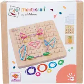 Eichhorn Montessori Geo Board - Multi/patterned - ONE SIZE