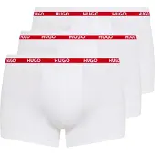 HUGO underwear Bokserishortsit punainen / valkoinen
