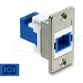 DeLOCK 91106, Tasainen, Sininen, Hopea, Valkoinen, SC, SC, Naaras, Naaras