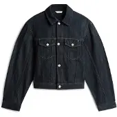 Tommy Hilfiger Dnm Pure Pleated Jacket - Navy - 42