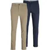 Jack & Jones Jpstmarco Jjdave 2Pk Mp Noos - Beige - 31 x 34