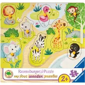 Ravensburger Nuppipalapeli Eläintarhan Eläimet 8