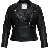 ONLY Carmakoma Emmy naisten biker-takki