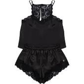 Trendyol Pyjamashortsit musta