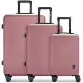 Redolz Essentials 09 3-SET 4-pyöräinen Matkalaukkusetti 3-osainen Lila