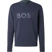 BOSS for man. 50555516 Salbo navy sweatshirt (XL), Casual, Cotton