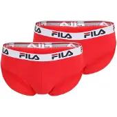 FILA Alushousut punainen / musta / valkoinen