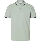 Selected Slmslim-Atlas Sport Ss Polo Noos - Green - L