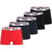 FILA Bokserishortsit marine / kirkaanpunainen / musta / valkoinen