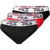 FILA Alushousut kirkaanpunainen / musta / valkoinen