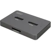 Digitus DA-71546-1, SSD, M.2, M.2, 4 TB, USB 3.2 Gen 2 (3.1 Gen 2) Type-C, Musta