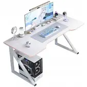 Hobby Hall Pelipöytä, moderni loft, valkoinen, 120 cm