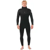 Rip Curl Dawn Patrol 6/4 Mm Pitkähihainen Märkäpuku Hupulla Ja Rintavetoketjulla