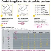 Medela viilentävät imetysliivit Musta XXL
