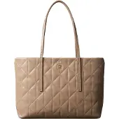 Calvin Klein Quilted Small Tote - Beige - ONE SIZE