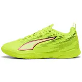 Puma Ultra 6 Play It Unleashed - Keltainen/musta/hehkuva Punainen/neon Lapset - Sisäpeli (Ic), koko 36