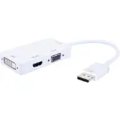 EFB Elektronik IADAP DP-COMBOF2, 0,15 m, DisplayPort, HDMI / DVI / VGA, Uros, Naaras, 5,4 Gbit/s (IADAP-DP-COMBOF2)