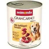Animonda 24x800g GranCarno Original Adult siipikarjansydän Animonda koiranruoka