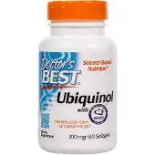 Doctors Best Ubikinoli ja Kaneka Q+ 100 mg - 60 pehmytkapseliä