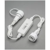 Konstsmide Dimmer valkoinen 5 steg "soft cable" ute, DC. 24V/IP44