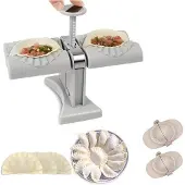Hobby Hall Automattinen dumpling-muotti, valkoinen