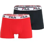 FILA Bokserishortsit punainen / musta / valkoinen