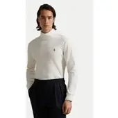 Ralph Lauren Soft Cotton Turtleneck - White - XS