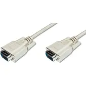 Digitus AK-310100-018-E, 1,8 m, VGA (D-Sub), VGA (D-Sub), Beige, Nikkeli, Kiina