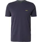 BOSS for man. 50506373 T-shirt Elastic navy (XXL), Casual, Cotton, Short sleeve