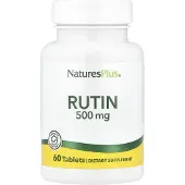 NaturesPlus , Rutin, 500 mg, 60 Tabletteja