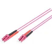 Digitus FO PATCH CORD, DUPLEX, LC TO LC MM OM4 50/125 µ, 1 M (DK-2533-01-4)