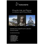 Hahnemuhle Inkjetpaperi A4 Glossy Fine Art testipaketti