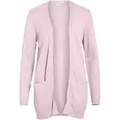 Vila Viril Open L/S Knit Cardigan - Noos - Pink - XL