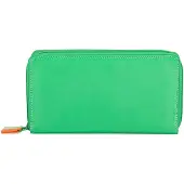 Mywalit Lompakko Nahka 14 cm Vihreä