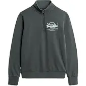 Superdry Classic Vl Graphic Collegepaita Puolivetoketjulla