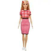 Barbie Fashionistas nukke - vaaleanpunainen sarja