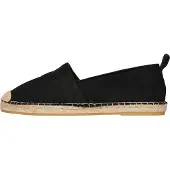 Superdry for woman. WF110289A Black canvas espadrilles (37), Fabric, Flat, None, Casual