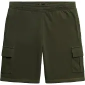Superdry for man. M7110425A Cargo shorts with green contrast stitching (S), Casual, Cotton