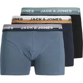 Jack & Jones Bokserishortsit 'JWHERIC' marine / opaali / musta / valkoinen