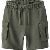 Name it Nkmollie Cargo Shorts Unb Noos - Khaki green - 164