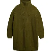 Superdry Chunky Rib Pitkähihainen Midi-mekko