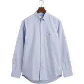 Gant for man. 3000200 Regular Fit Oxford Shirt blue (S), Casual, Cotton, Classic, Long sleeve
