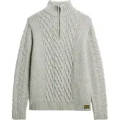 Superdry Jacob Cable Puolivetskari-pusero