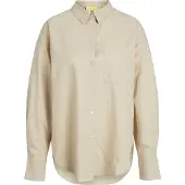 Jack & Jones Jamie Relaxed Linen Jjxx Pitkähihainen Kauluspaita