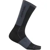 Icebreaker Men's Merino Run+ Ultralight Crew Black/Graphite Treenisukat 47-49